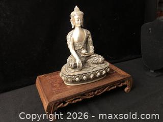 MaxSold Auction: Metal Buddha Figure - Saanich (British Columbia, Canada) SELLER MANAGED Downsizing Online Auction - Colquitz Avenue