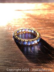 MaxSold Auction: Sappphire Gold Ring - Saanich (British Columbia, Canada) SELLER MANAGED Downsizing Online Auction - Colquitz Avenue