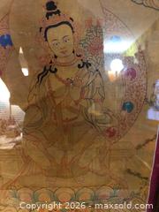 MaxSold Auction: Tibetan Painting of Maitreya  - Saanich (British Columbia, Canada) SELLER MANAGED Downsizing Online Auction - Colquitz Avenue