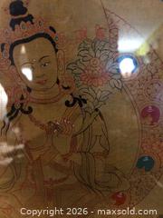 MaxSold Auction: Tibetan Painting of Maitreya  - Saanich (British Columbia, Canada) SELLER MANAGED Downsizing Online Auction - Colquitz Avenue