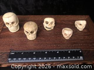 MaxSold Auction: Yak bone skull carvings - Saanich (British Columbia, Canada) SELLER MANAGED Downsizing Online Auction - Colquitz Avenue