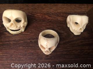 MaxSold Auction: Yak bone skull carvings - Saanich (British Columbia, Canada) SELLER MANAGED Downsizing Online Auction - Colquitz Avenue