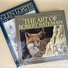 MaxSold Auction: 2 Large Coffee Table Books Wildlife Art Glen Loates Robert Bateman - Toronto (Ontario, Canada) SELLER MANAGED Downsizing Online Auction - Greenland Road