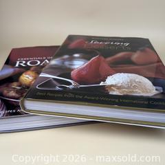 MaxSold Auction: 2 Williams Sonoma Hardcover Cookbooks Desserts and Roasting - Toronto (Ontario, Canada) SELLER MANAGED Downsizing Online Auction - Greenland Road