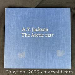 MaxSold Auction: AY Jackson The Arctic 1927 Group of Seven Artist Book in Slipcase - Toronto (Ontario, Canada) SELLER MANAGED Downsizing Online Auction - Greenland Road