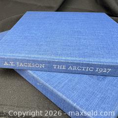MaxSold Auction: AY Jackson The Arctic 1927 Group of Seven Artist Book in Slipcase - Toronto (Ontario, Canada) SELLER MANAGED Downsizing Online Auction - Greenland Road