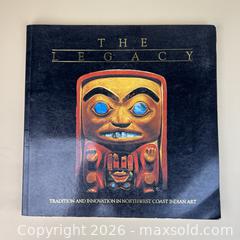 MaxSold Auction: Book The Legacy Northwest Coast Indian Art Royal British Columbia Museum 1984 - Toronto (Ontario, Canada) SELLER MANAGED Downsizing Online Auction - Greenland Road