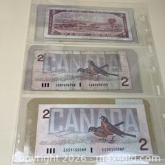 MaxSold Auction: Canadian Bank Notes Circulated Bills plus Book - Toronto (Ontario, Canada) SELLER MANAGED Downsizing Online Auction - Greenland Road