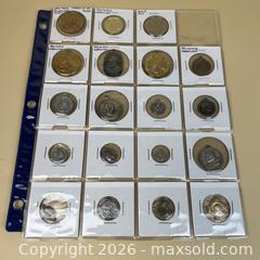 MaxSold Auction: Catholic Tokens Pendants Pilgrimage Religious Medals  - Toronto (Ontario, Canada) SELLER MANAGED Downsizing Online Auction - Greenland Road