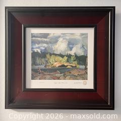 MaxSold Auction: Group of Seven Limited Edition Art Ragged Sky Moose Lake by A. J. Casson Canadian Painter - Toronto (Ontario, Canada) SELLER MANAGED Downsizing Online Auction - Greenland Road