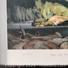 MaxSold Auction: Group of Seven Limited Edition Art Ragged Sky Moose Lake by A. J. Casson Canadian Painter - Toronto (Ontario, Canada) SELLER MANAGED Downsizing Online Auction - Greenland Road