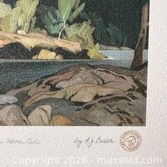 MaxSold Auction: Group of Seven Limited Edition Art Ragged Sky Moose Lake by A. J. Casson Canadian Painter - Toronto (Ontario, Canada) SELLER MANAGED Downsizing Online Auction - Greenland Road