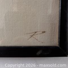 MaxSold Auction: Inuit Hunter Art Painting Signed Framed Original Arctic Scene - Toronto (Ontario, Canada) SELLER MANAGED Downsizing Online Auction - Greenland Road