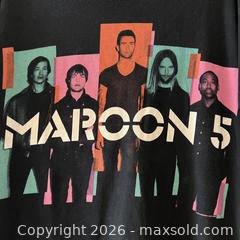 MaxSold Auction: Maroon 5 Band Tour Tee Shirt Rock Pop Music Collectible - Toronto (Ontario, Canada) SELLER MANAGED Downsizing Online Auction - Greenland Road