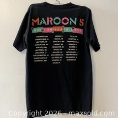 MaxSold Auction: Maroon 5 Band Tour Tee Shirt Rock Pop Music Collectible - Toronto (Ontario, Canada) SELLER MANAGED Downsizing Online Auction - Greenland Road