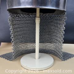 MaxSold Auction: Medieval Style Reproduction Helmet with Chain Mail Steel Costume - Toronto (Ontario, Canada) SELLER MANAGED Downsizing Online Auction - Greenland Road