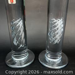 MaxSold Auction: Rare Holmegaard High Life Air Twist Glass Candlesticks MCM Danish Modern - Toronto (Ontario, Canada) SELLER MANAGED Downsizing Online Auction - Greenland Road