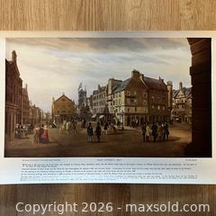 MaxSold Auction: Regency Era Reproduction Print High Street Dundee Scotland - Toronto (Ontario, Canada) SELLER MANAGED Downsizing Online Auction - Greenland Road