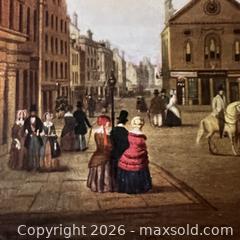 MaxSold Auction: Regency Era Reproduction Print High Street Dundee Scotland - Toronto (Ontario, Canada) SELLER MANAGED Downsizing Online Auction - Greenland Road