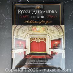 MaxSold Auction: Royal Alexandra Theatre Book by Robert Brockhouse w Photo Essay by Edward Burtynsky - Toronto (Ontario, Canada) SELLER MANAGED Downsizing Online Auction - Greenland Road