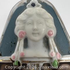 MaxSold Auction: Schafer & Vater Art Nouveau Antique Ceramic Triangular German Cameo Trinket Box - Toronto (Ontario, Canada) SELLER MANAGED Downsizing Online Auction - Greenland Road