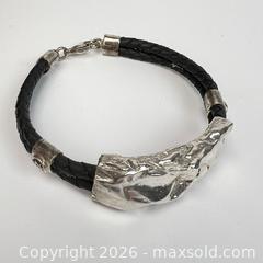 MaxSold Auction: Sergio Bustamante Sterling Silver Brutalist Bracelet Mexico Jewellery - Toronto (Ontario, Canada) SELLER MANAGED Downsizing Online Auction - Greenland Road