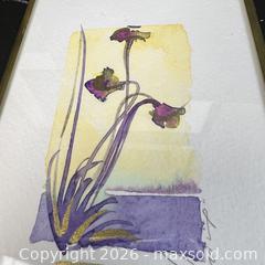 MaxSold Auction: Small Signed Watercolour Painting Lou Lacroix Algoma Moon Canadian Artist - Toronto (Ontario, Canada) SELLER MANAGED Downsizing Online Auction - Greenland Road