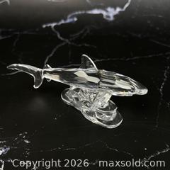 MaxSold Auction: Swarovski Crystal Shark Figurine Missing Tiny Fin - Toronto (Ontario, Canada) SELLER MANAGED Downsizing Online Auction - Greenland Road