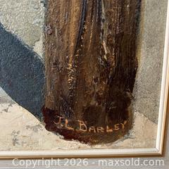 MaxSold Auction: Vintage Oil Painting Signed by Artist Unusual Composition Cityscape - Toronto (Ontario, Canada) SELLER MANAGED Downsizing Online Auction - Greenland Road