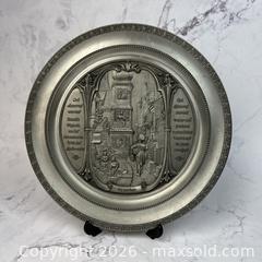 MaxSold Auction: WMF Zinn Gesch Pewter The Postman 10" Pewter Plate Württembergische Metallwarenfabrik - Toronto (Ontario, Canada) SELLER MANAGED Downsizing Online Auction - Greenland Road