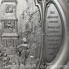 MaxSold Auction: WMF Zinn Gesch Pewter The Postman 10" Pewter Plate Württembergische Metallwarenfabrik - Toronto (Ontario, Canada) SELLER MANAGED Downsizing Online Auction - Greenland Road