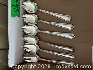 MaxSold Auction: Dozen Sterling Silver Teaspoons - Kingston (Ontario, Canada) PARTNER MANAGED Estate Sale Online Auction - Princess Street. (STORAGE)