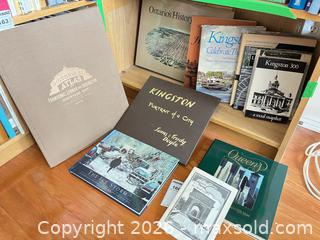 MaxSold Auction: Kingston History Books, Trudy Doyle Book of Prints - Kingston (Ontario, Canada) PARTNER MANAGED Estate Sale Online Auction - Princess Street. (STORAGE)