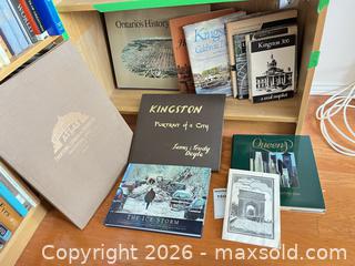 MaxSold Auction: Kingston History Books, Trudy Doyle Book of Prints - Kingston (Ontario, Canada) PARTNER MANAGED Estate Sale Online Auction - Princess Street. (STORAGE)