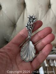 MaxSold Auction: Miniature Silver Spoons  - Kingston (Ontario, Canada) PARTNER MANAGED Estate Sale Online Auction - Princess Street. (STORAGE)