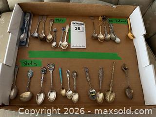 MaxSold Auction: Souvenir Spoons - Kingston (Ontario, Canada) PARTNER MANAGED Estate Sale Online Auction - Princess Street. (STORAGE)