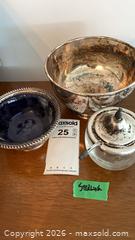 MaxSold Auction: Sterling Silver  Lot  - Kingston (Ontario, Canada) PARTNER MANAGED Estate Sale Online Auction - Princess Street. (STORAGE)