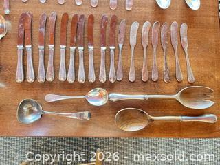 MaxSold Auction: Sterling Silver Monogrammed Cutlery   - Kingston (Ontario, Canada) PARTNER MANAGED Estate Sale Online Auction - Princess Street. (STORAGE)