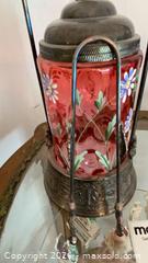 MaxSold Auction: Two Cranberry Glass Pickle Cruets - Kingston (Ontario, Canada) PARTNER MANAGED Estate Sale Online Auction - Princess Street. (STORAGE)