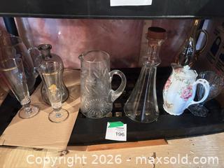 MaxSold Auction: Assorted Glassware & Bavaria-Marked Porcelain Pitcher, Vintage - Kingston (Ontario, Canada) SELLER MANAGED Downsizing Online Auction - Langfield Street