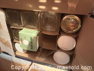 MaxSold Auction: Assorted Small Mason / Home Preserving Jars with Lids - Kingston (Ontario, Canada) SELLER MANAGED Downsizing Online Auction - Langfield Street