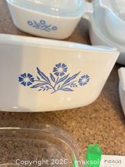 MaxSold Auction: CorningWare Blue Floral (Cornflower) Pyroceram Assorted Quart Dishes - Kingston (Ontario, Canada) SELLER MANAGED Downsizing Online Auction - Langfield Street
