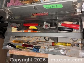 MaxSold Auction: Craftsman Metal Toolboxes, Small-Parts Organizer & Assorted Hand Tools - Kingston (Ontario, Canada) SELLER MANAGED Downsizing Online Auction - Langfield Street