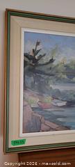 MaxSold Auction: Framed Original Lakeside Landscape Painting, Signed, 17 x 23 - Kingston (Ontario, Canada) SELLER MANAGED Downsizing Online Auction - Langfield Street