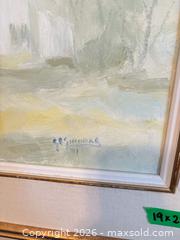 MaxSold Auction: Framed Original Pastoral Landscape Painting, Signed - Kingston (Ontario, Canada) SELLER MANAGED Downsizing Online Auction - Langfield Street