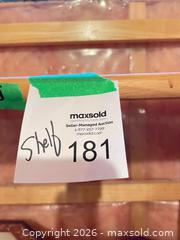 MaxSold Auction: Freestanding Light Wood 5-Shelf Bookcase, 28 x 11.5 x 76 in - Kingston (Ontario, Canada) SELLER MANAGED Downsizing Online Auction - Langfield Street