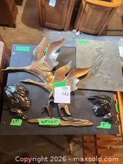 MaxSold Auction: Lot of Mid-Century Mixed Wall Plaques & Decorative Sculptures - Kingston (Ontario, Canada) SELLER MANAGED Downsizing Online Auction - Langfield Street