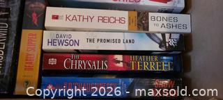 MaxSold Auction: Lot of Mystery/Thriller Paperback Books - Kingston (Ontario, Canada) SELLER MANAGED Downsizing Online Auction - Langfield Street