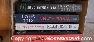 MaxSold Auction: Lot of Used Crime, Thriller & Mystery Books — Mixed Formats - Kingston (Ontario, Canada) SELLER MANAGED Downsizing Online Auction - Langfield Street