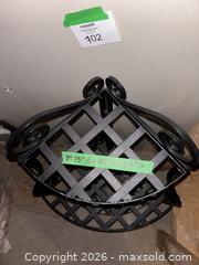 MaxSold Auction: Matte Black 3-Tier Corner Plant Stand / Shelf 39.75" H - Kingston (Ontario, Canada) SELLER MANAGED Downsizing Online Auction - Langfield Street
